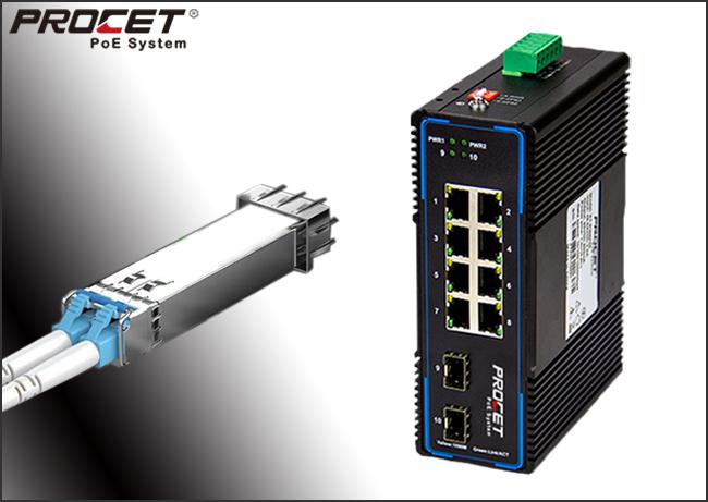 PoEスイッチのSFPの港とRJ45港の違い